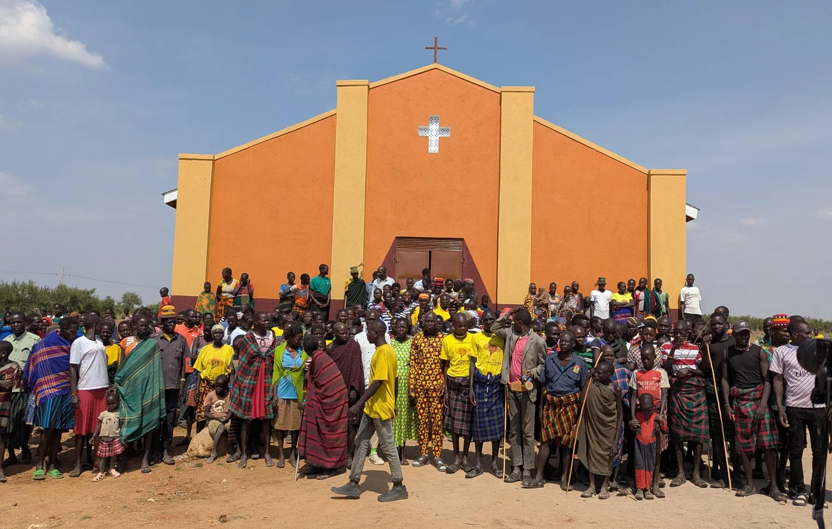 Church Construction community moment