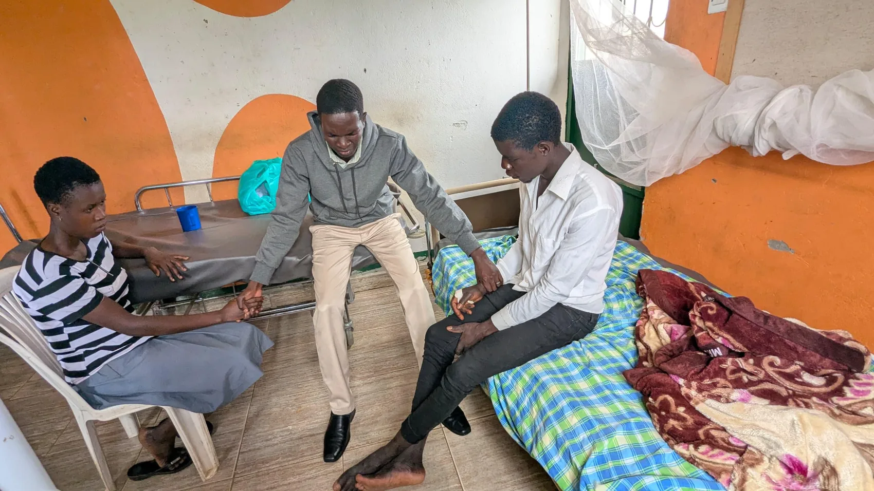 Medical care serving a community