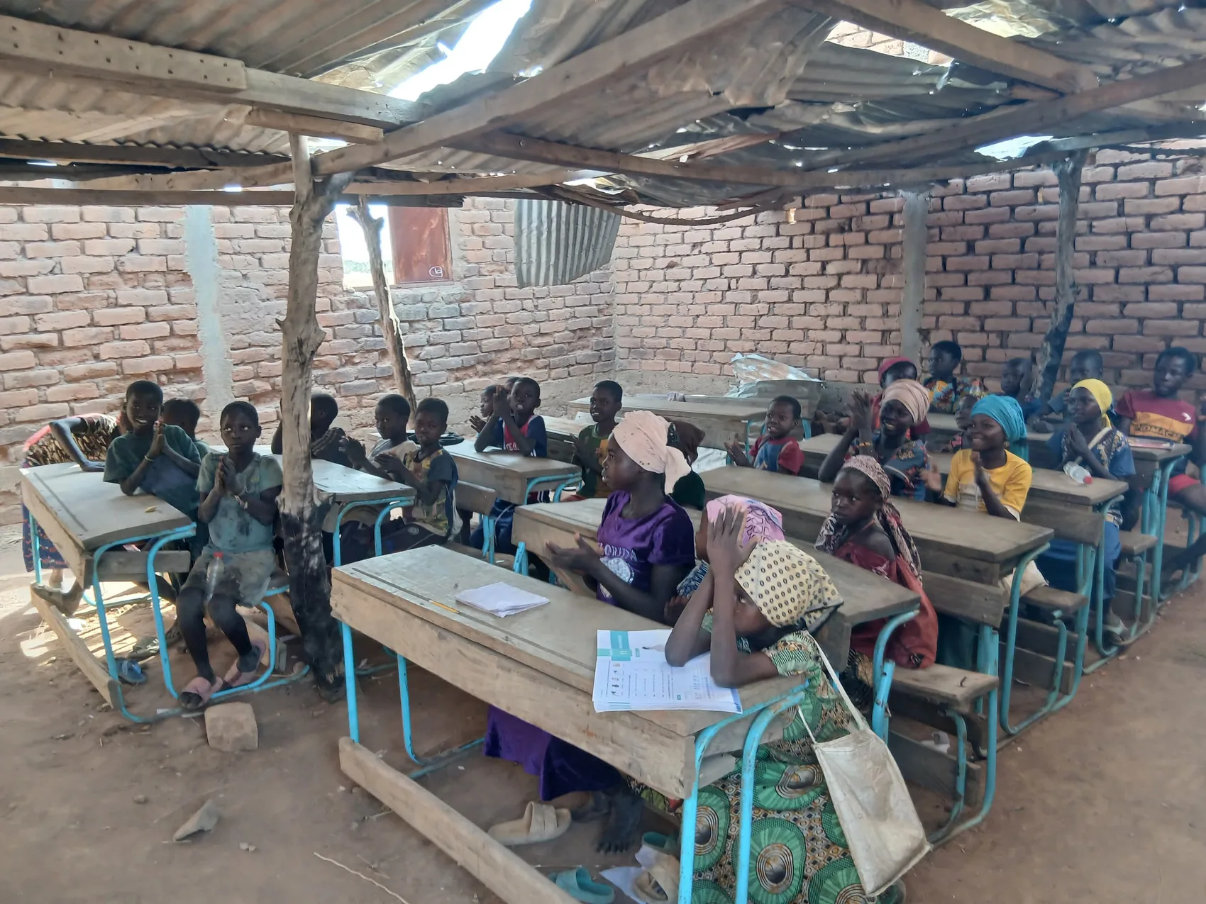 A Village Learning Center class in session