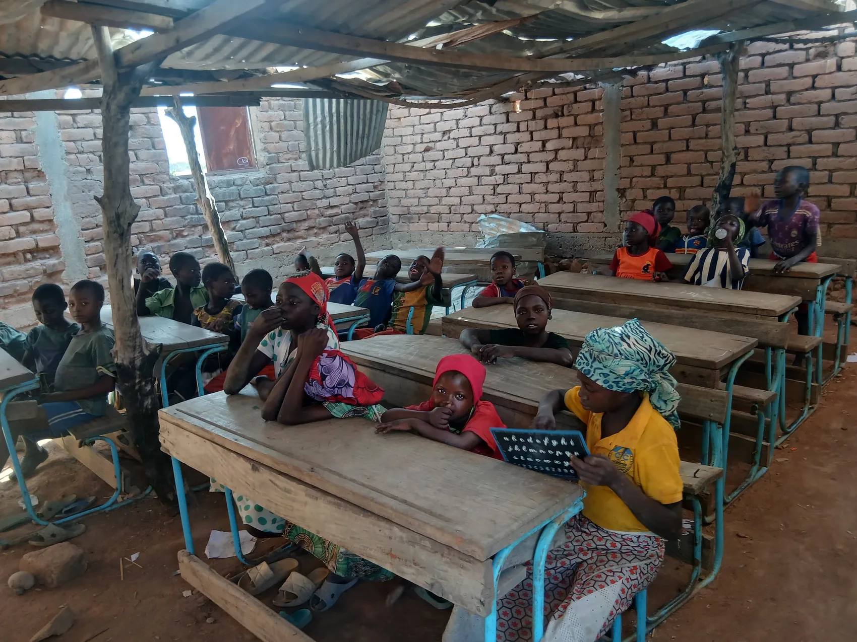 A Village Learning Center class in session